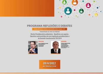 31º Programa Reflexões e Debates