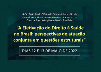 Seminário – A Efetivação do direito à saúde no Brasil