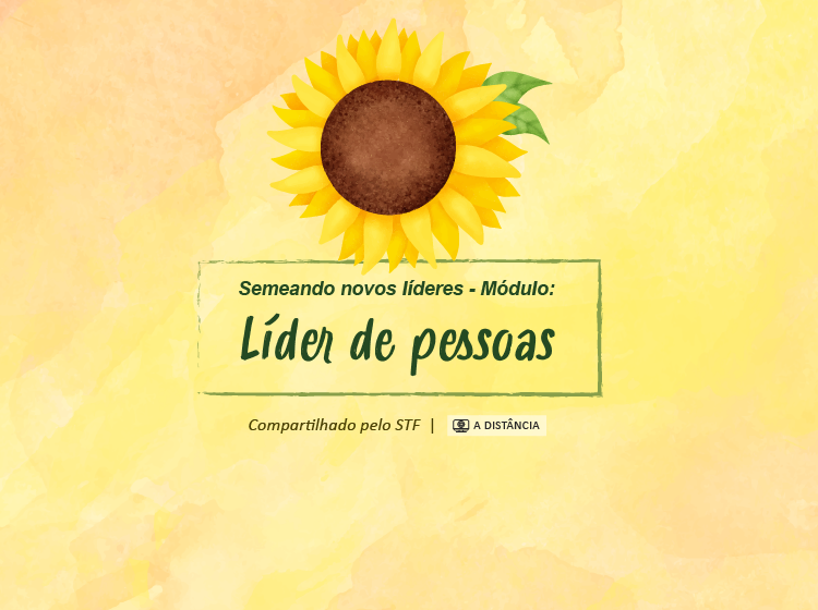Curso Semeando novos líderes – módulo Líder de pessoas