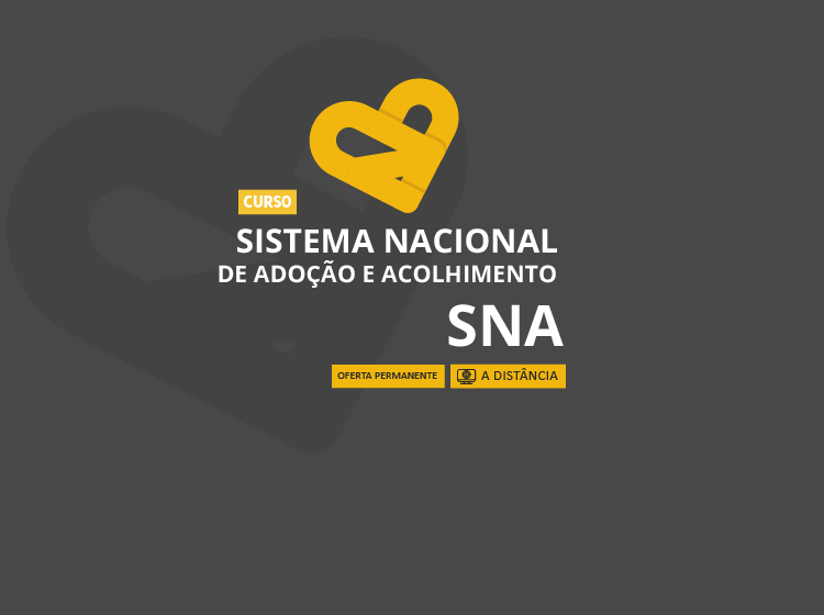 Curso Sistema Nacional de Adoção e Acolhimento – SNA – Turma 2/2024