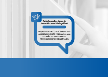 Está chegando a época do inventário anual bibliográfico!
