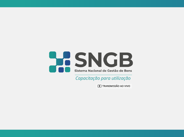 Sistema Nacional de Gestão de Bens – SNGB: Capacitação para utilização