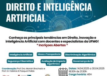 Curso de Extensão “Direito e Inteligência Artificial” – PPGD-UFMG