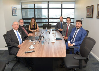 2º Vice-Presidente do TJMG recebe visita do presidente do TCEMG