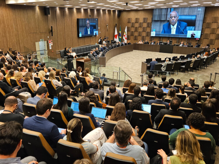 Aula magna da Ejef traz Ministro Benedito Gonçalves em palestra sobre escolas judiciais e democracia