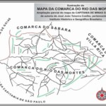 Mapa da comarca do Rio das Mortes
